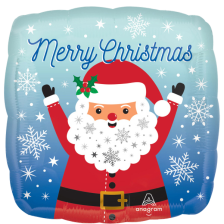 Standard Snowy Christmas Santa